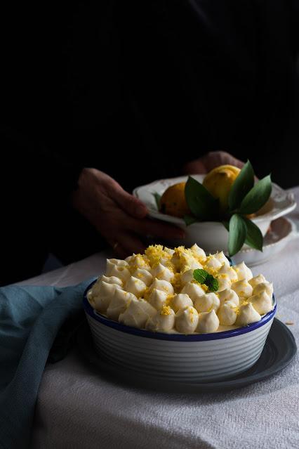 Tiramisú de limón