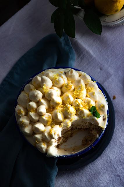 Tiramisú de limón