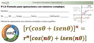 Template 1.3. Complex Numbers Operations Template 1.3. Complex Numbers Operations