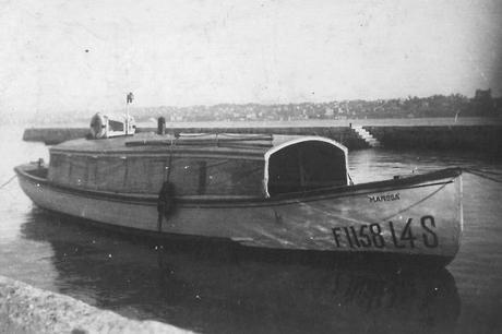 «La Mañosa», primera trainera de pesca que navegó en Santander