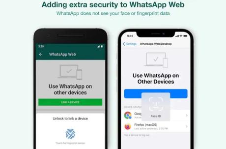 WhatsApp Web robustece su seguridad: ahora usará huella o Face-ID para entrar WhatsApp Web robustece su seguridad: ahora usará huella o Face-ID para entrar