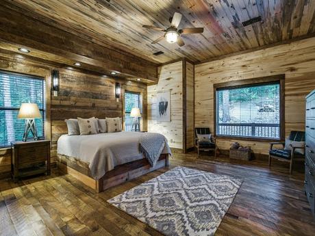 Cabana de Montana, en Estilo Rustico en Broken Bow