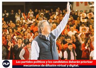 CAMPAÑA ELECTORAL 2021 NO SERÁ PRESENCIAL...