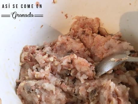 Fiambre de pollo y jamón