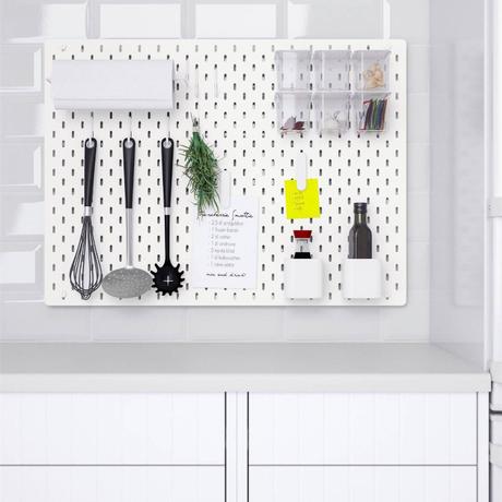 Las mejores ideas con el tablero perforado SKÅDIS de IKEA