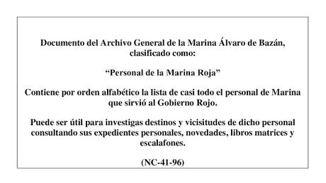 PERSONAL DE LA MARINA ROJA (y X) PERSONAL DE LA MARINA ROJA (y X)