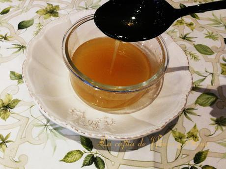 Brillo casero para tartas