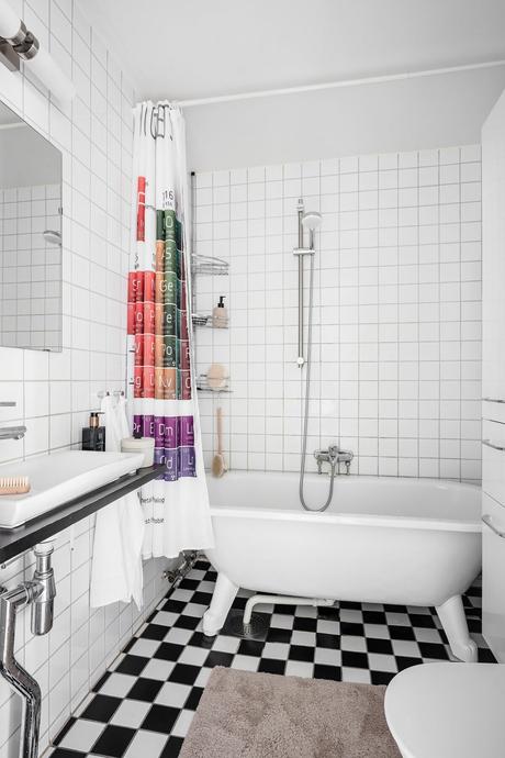 delikatissen white black kitchen scandinavian tiny apartment scandinavian kitchen open-plan open kitchen open concept nordic style estilo nórdico cocina nórdica cocina negra cocina estilo nordico cocina escandinava cocina diáfana cocina comedor cocina blanca cocina abierta  