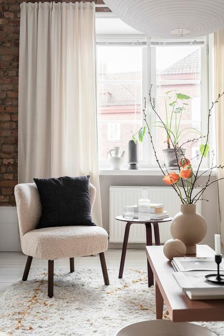 delikatissen white black kitchen scandinavian tiny apartment scandinavian kitchen open-plan open kitchen open concept nordic style estilo nórdico cocina nórdica cocina negra cocina estilo nordico cocina escandinava cocina diáfana cocina comedor cocina blanca cocina abierta  