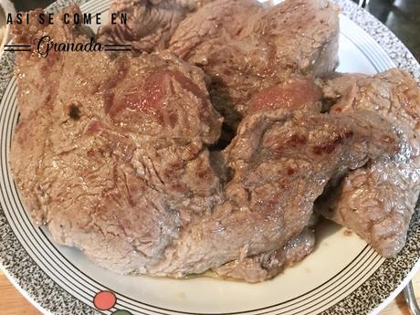 Jarrete de ternera guisado Jarrete de ternera guisado