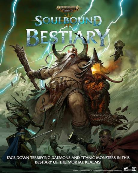 Presentada la portada Warhammer Age of Sigmar Soulbound Bestiary