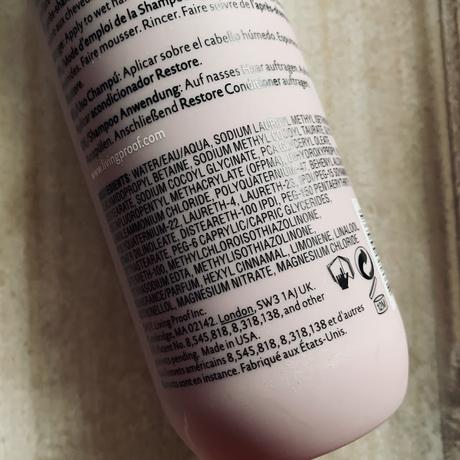 LIVING PROOF: RESTORE SHAMPOO Y RESTORE REPAIR MASK LIVING PROOF: RESTORE SHAMPOO Y RESTORE REPAIR MASK