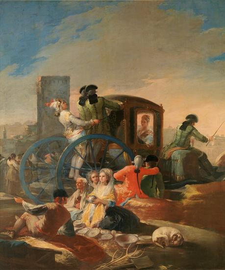 04 Carton El cacharrero por Francisco de Goya