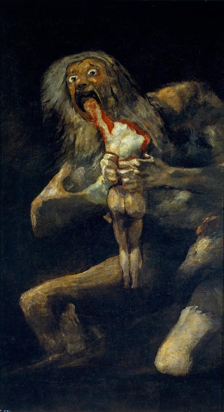 11. Francisco de Goya Saturno devorando a su hijo 1819 1823