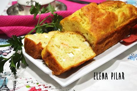 Cake de salmón marinado y queso fresco