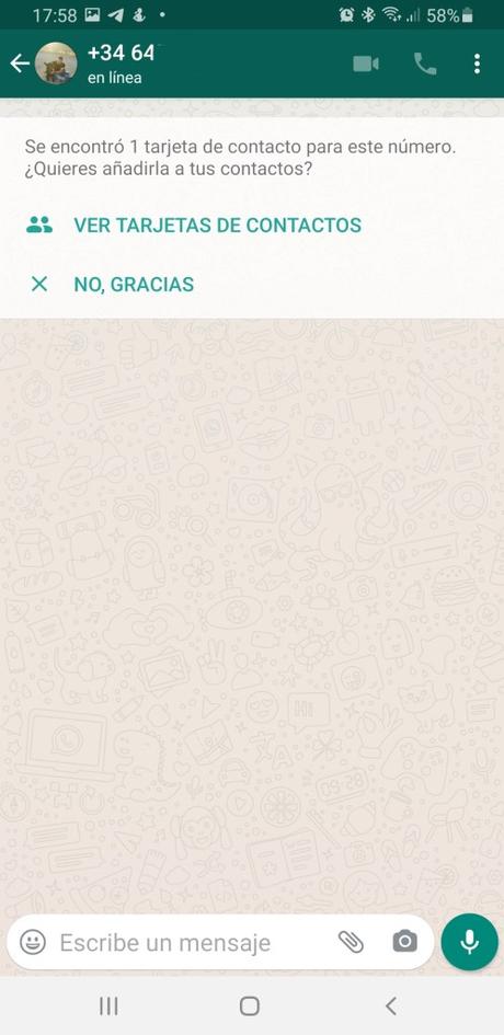Truco: Abre un chat contigo mismo en WhatsApp