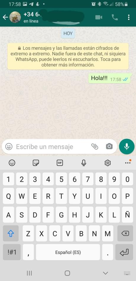 Truco: Abre un chat contigo mismo en WhatsApp