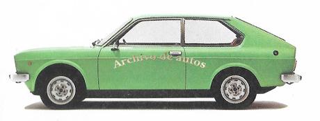Las versiones del Fiat 128 en Italia para el año 1979