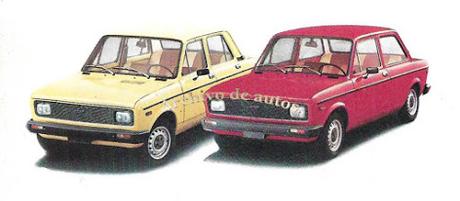 Las versiones del Fiat 128 en Italia para el año 1979