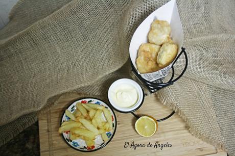 Fritos de pixín (rape)  El Ágora de Ángeles