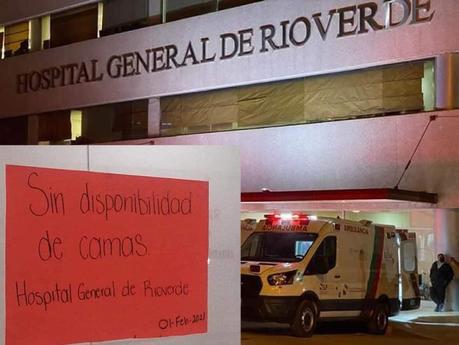 Hospitales de Rioverde saturados; no hay disponibilidad de camas