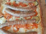 Coca verduras salchicha keto