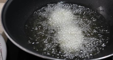 Ponemos el aceite y los freimos