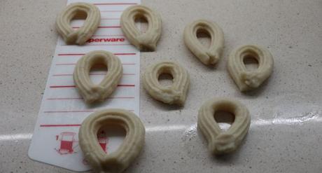 Con la masa hecha hacemos el churro