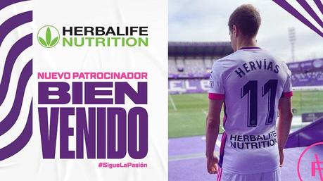 Herbalife Nutrition, nuevo patrocinador del Real Valladolid 