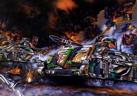 Corte transversal de un Bolter del RT, por H