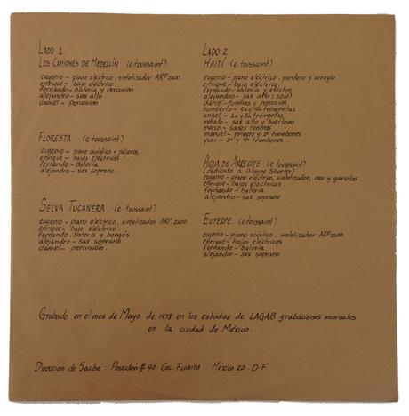 Sacbé - Selva Tucanera (1978)