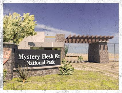 La increíble historia del Mystery Flesh Pit National Park