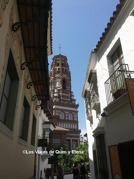Torre de Utebo en el Pueblo Español en Barcelona