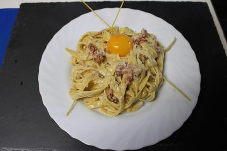 pasta a la carbonara