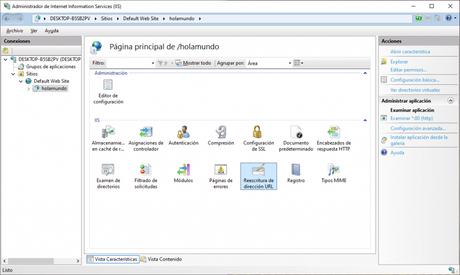 Publicaciones de aplicaciones Node en IIS Publicaciones de aplicaciones Node en IIS