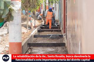 OBRAS DE MEJORAMIENTO DE LA CIUDAD NO SE DETIENE…