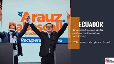 Ecuador: En defensa de la democracia, llamamos a la vigilancia electoral