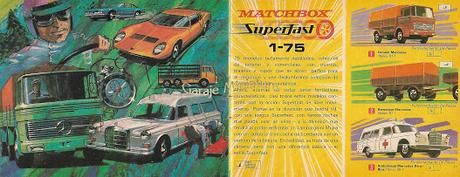 Catálogo del coleccionista de Matchbox Series 1-75 de 1970