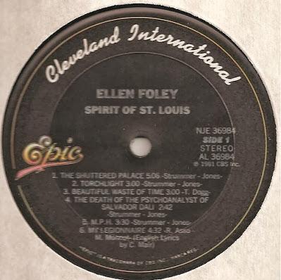 Ellen Foley -Spirit of St. Louis Lp 1981