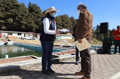 BENEFICIA GEM A 146 PRODUCTORES DE TRUCHA ARCOÍRIS DE 24 MUNICIPIOS