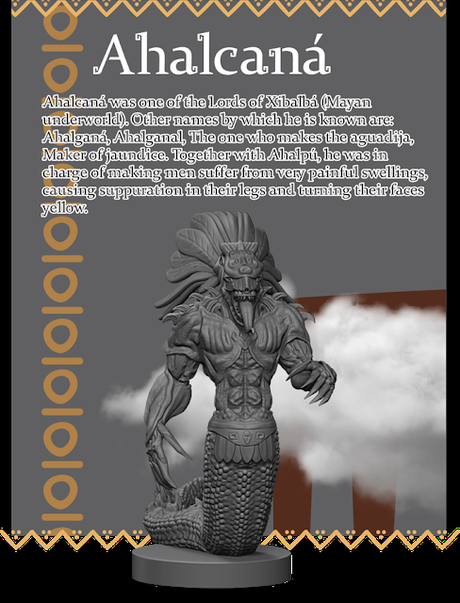 Pre-hispanic Gods, de Infinite Besatiary, en Kickstarter