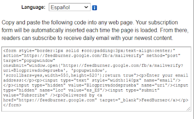 TUTORIAL BLOGGER#6: Como Instalar un Gadget de Suscripción en Blogger TUTORIAL BLOGGER#6: Como Instalar un Gadget de Suscripción en Blogger