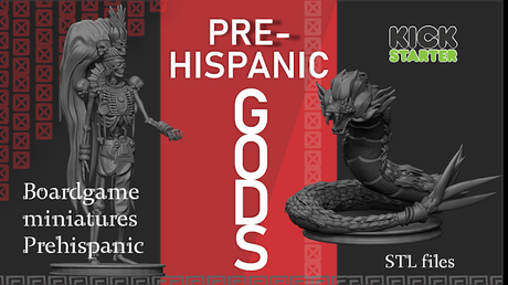 Pre-hispanic Gods, de Infinite Besatiary, en Kickstarter