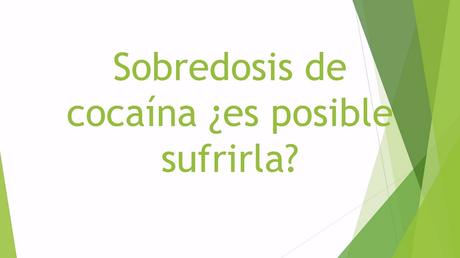 Sobredosis de cocaína Sobredosis de cocaína