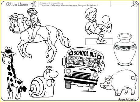 Aprendo a leer y a escribir. La J