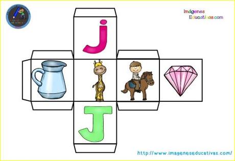 Aprendo a leer y a escribir. La J