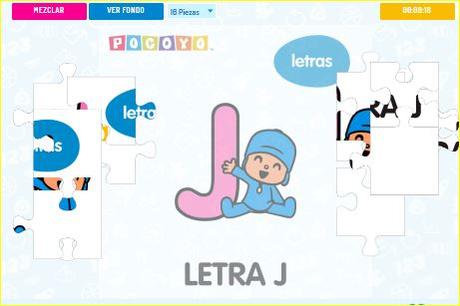 Aprendo a leer y a escribir. La J