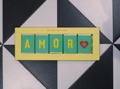 Amor, todas letras chocolate)