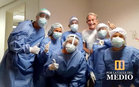 En exclusiva: esta sería la primera imagen de Gilberto Correa en el centro de salud