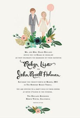 Invitaciones de boda III